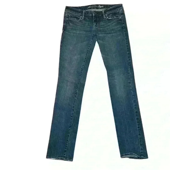 American Eagle Outfitters Stretch Skinny Denim Jeans Women’s Size 4 - Picture 1 of 14